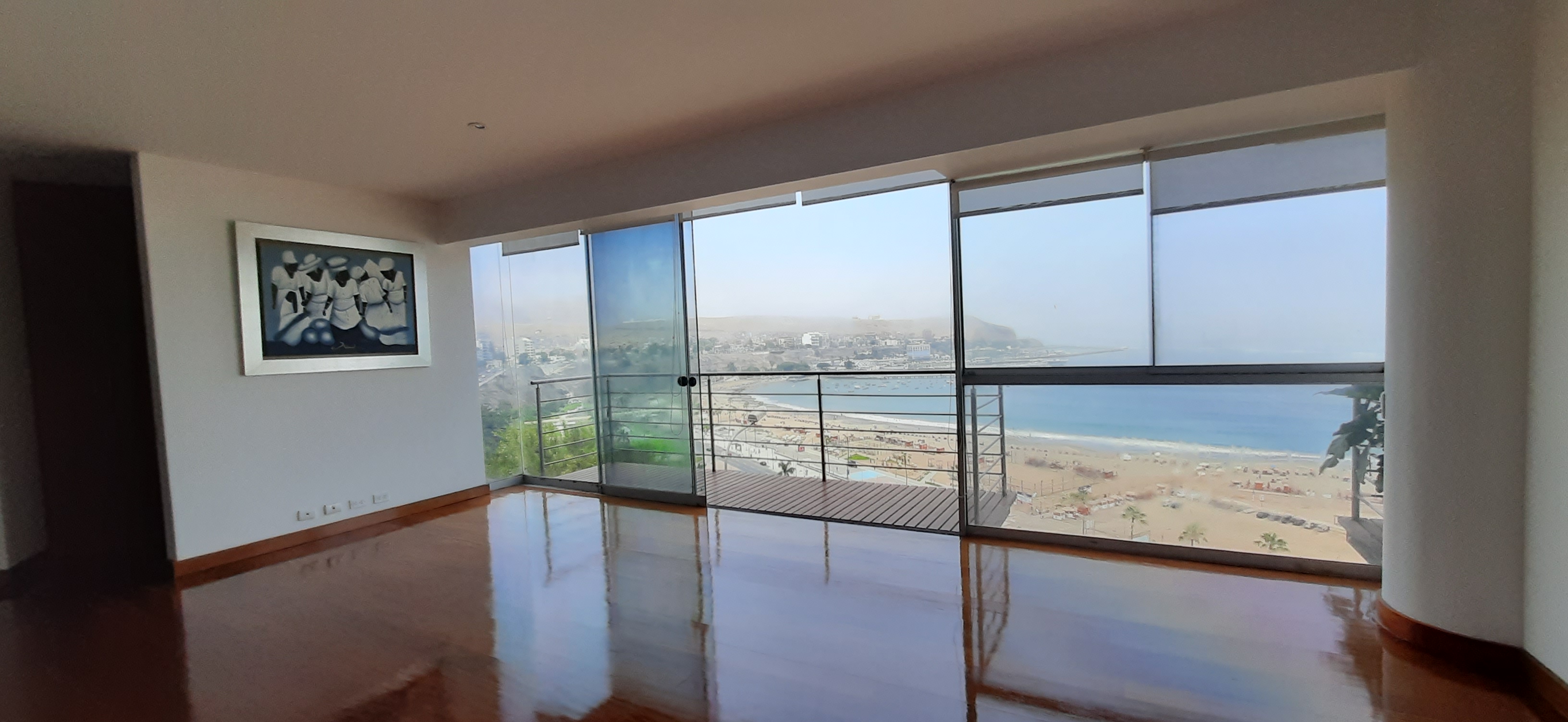Dpto de lujo con vistas Panorámicas a la bahía de Lima. Exclusividad y diseño. 