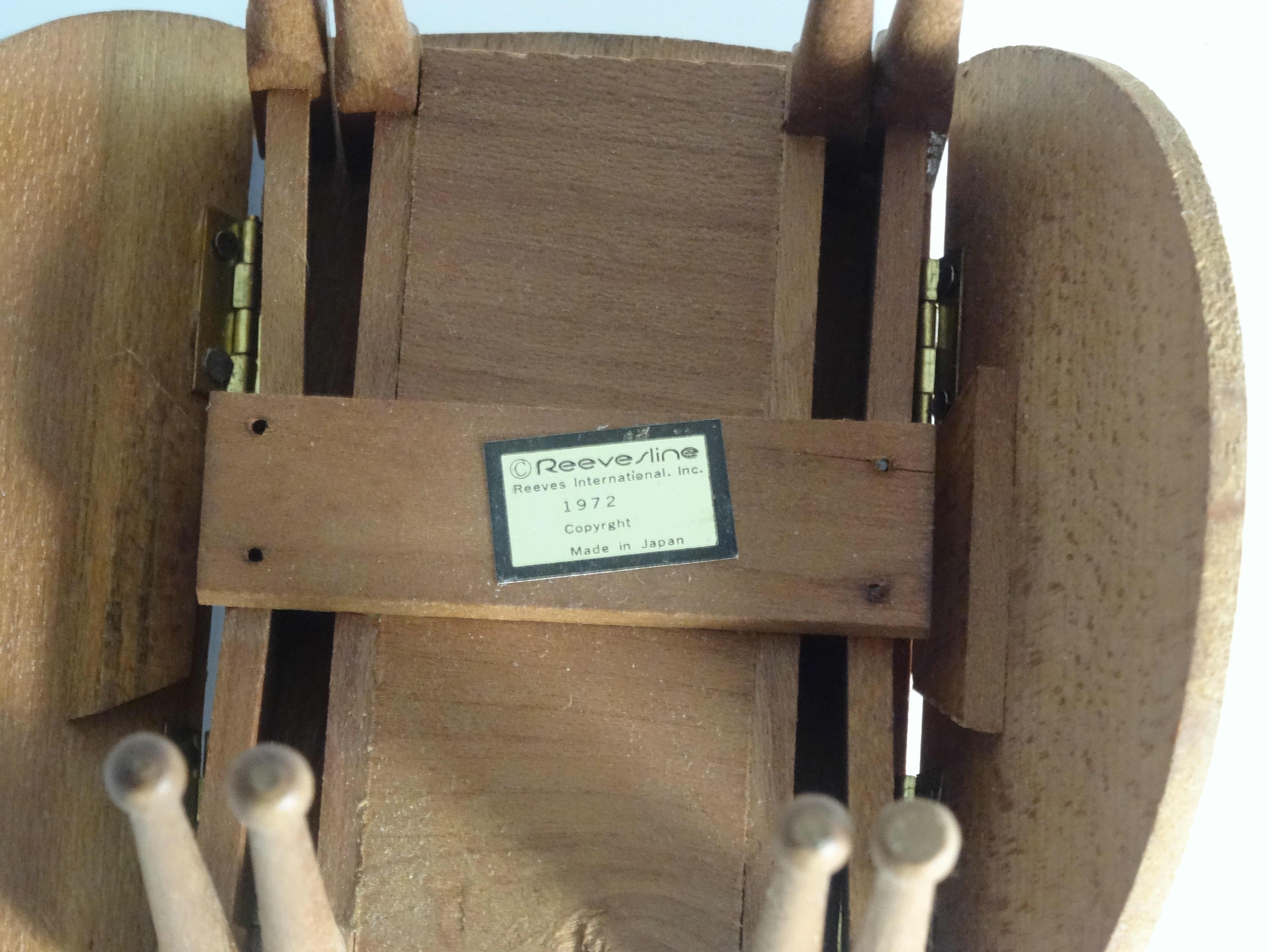 Vintage foldup table
