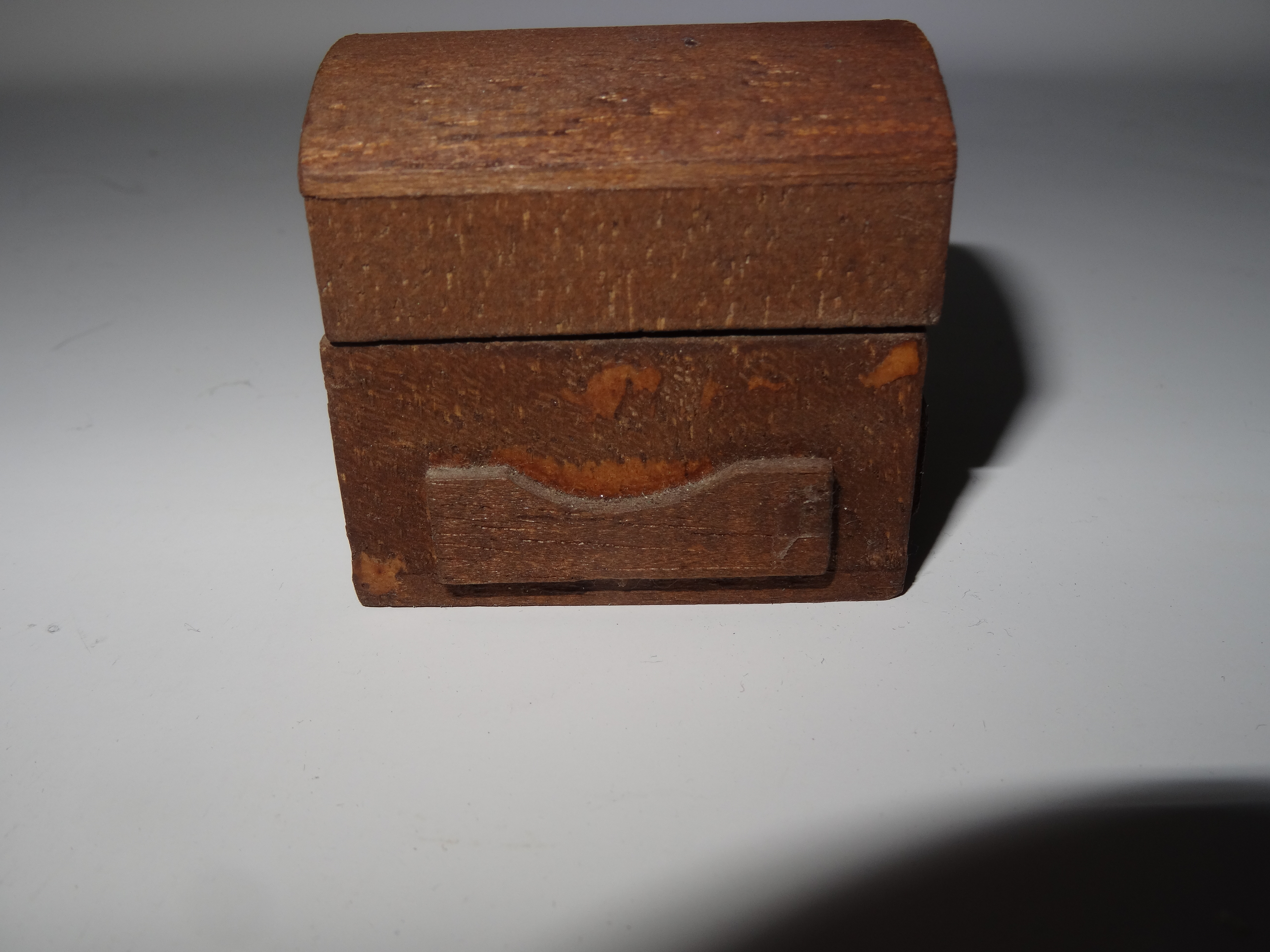 Wooden storage chest
