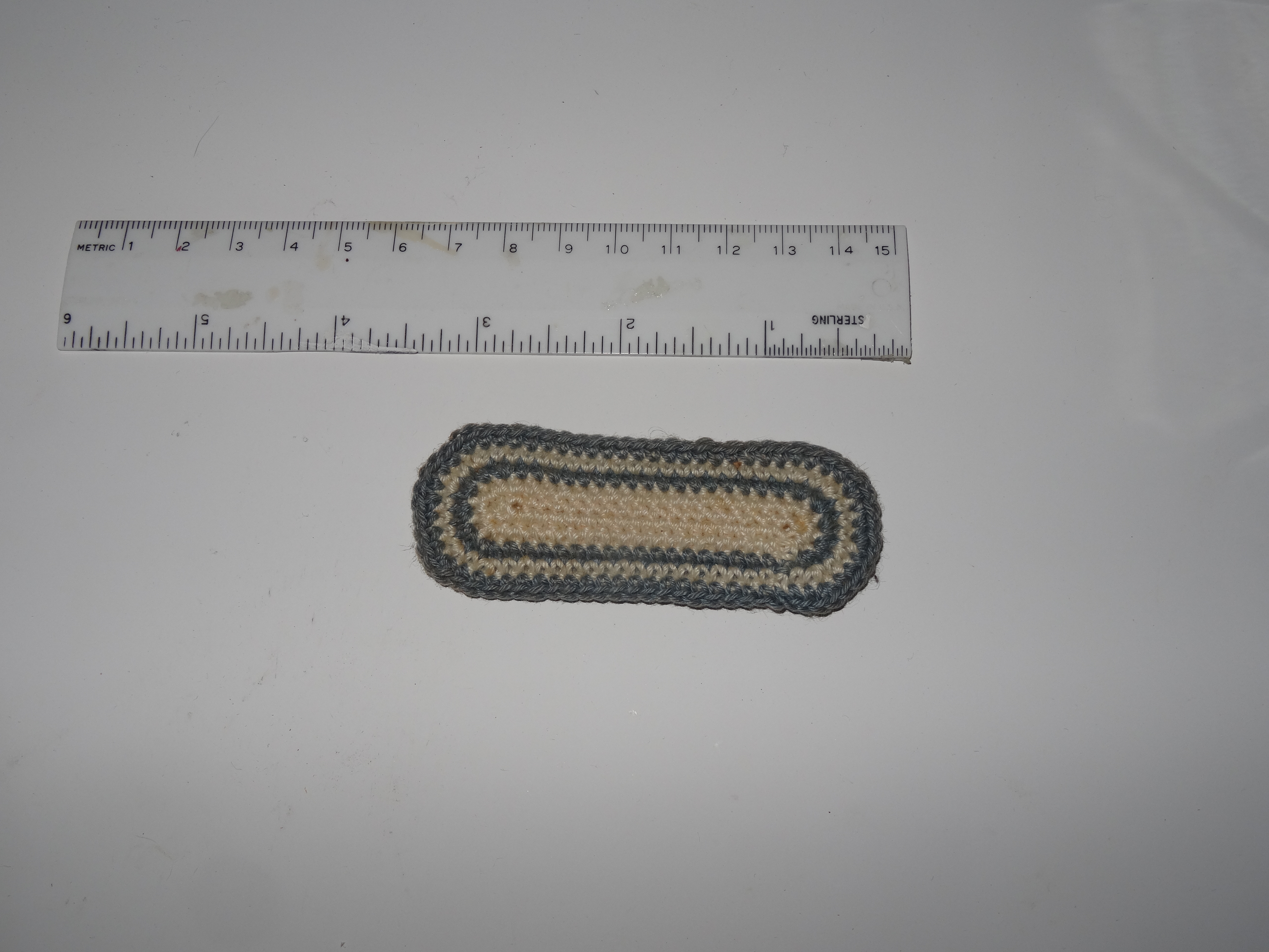 Small braided rug