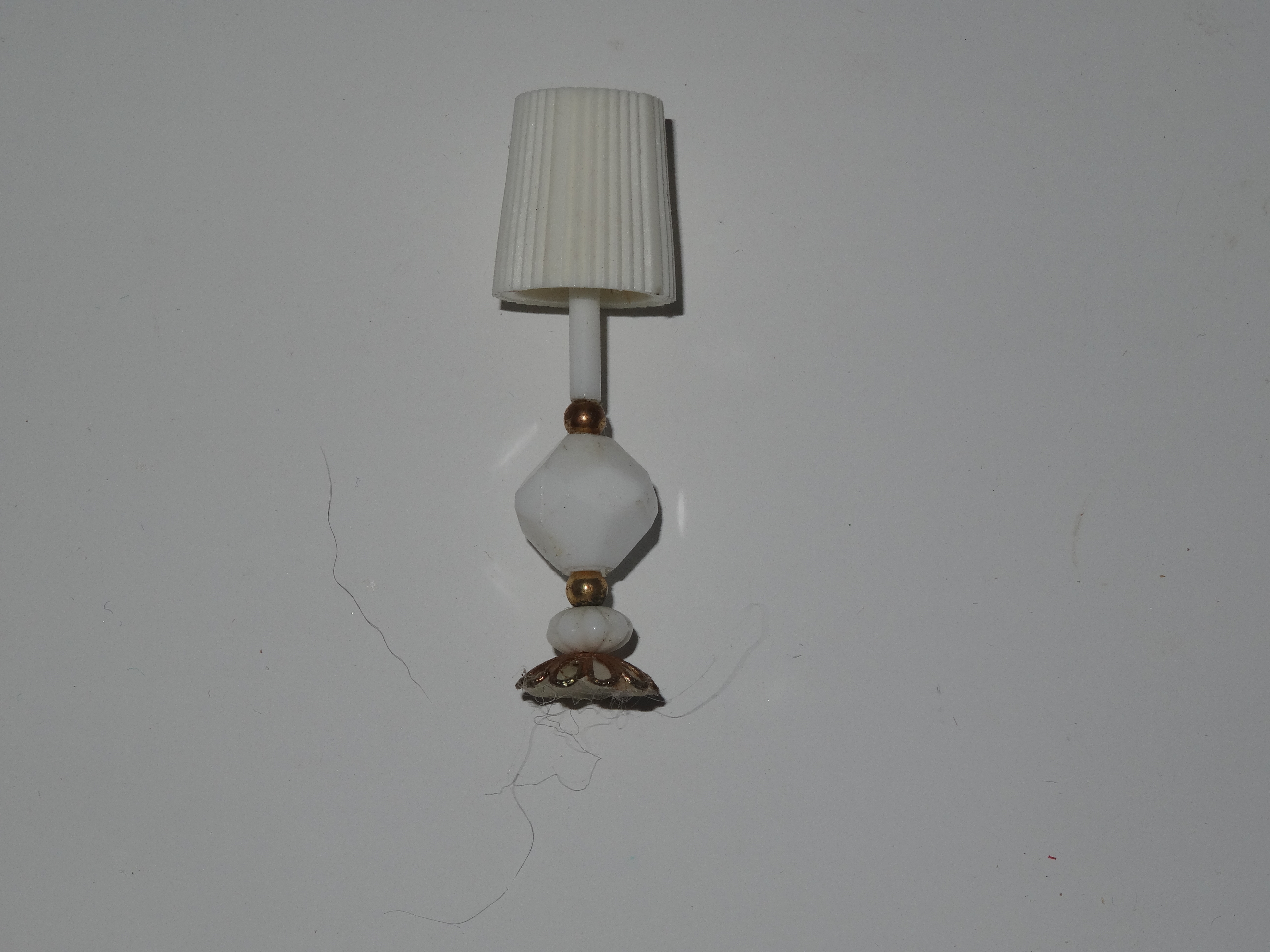 White table lamp