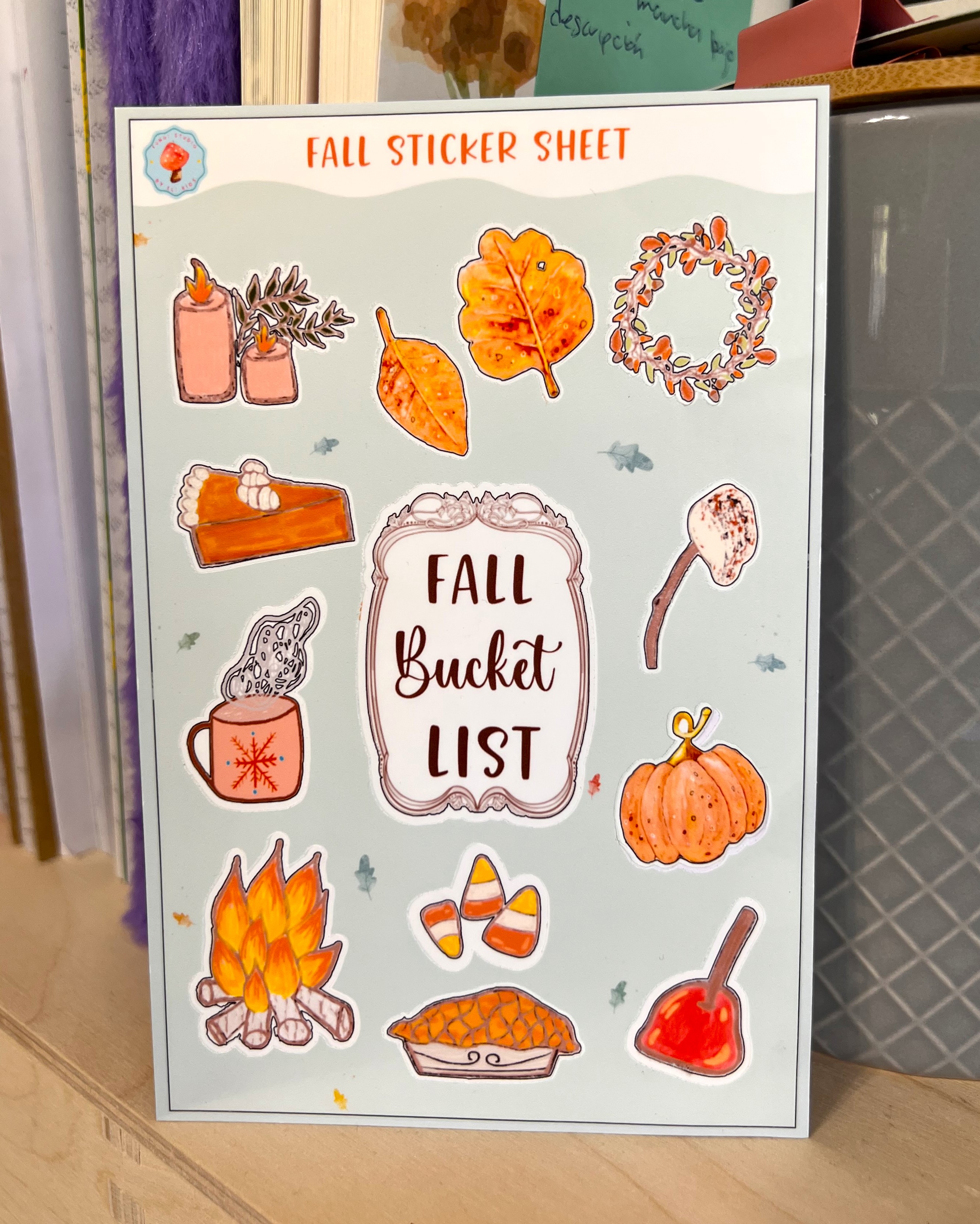Fall Sticker Sheet / Fall bucket list