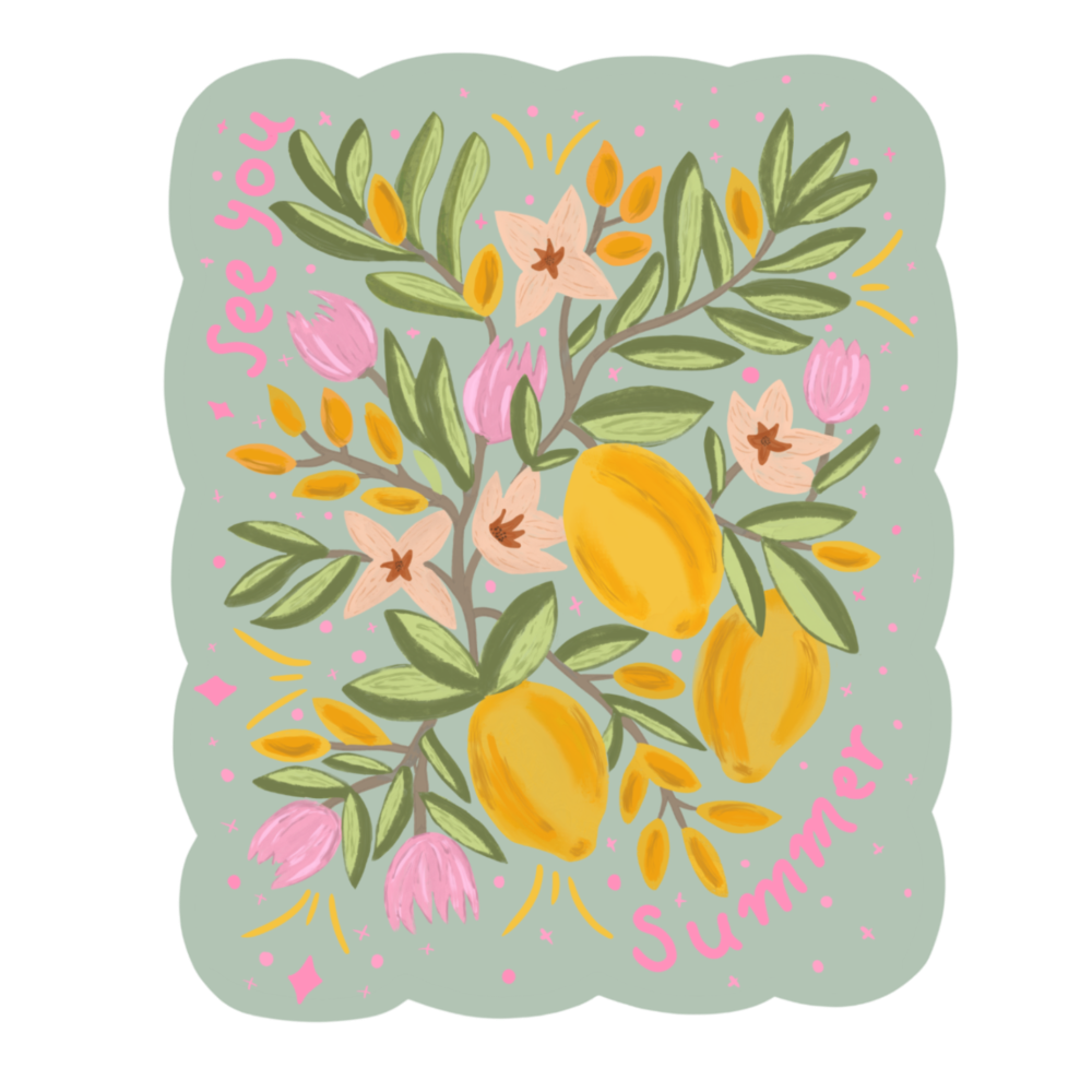 Lemons Sticker 
