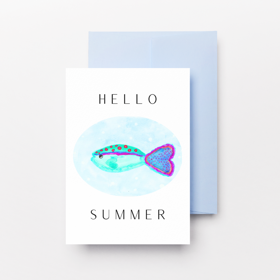 Regalos del Océano | Summer Note Cards 