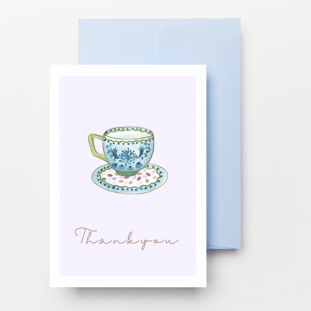 Tea Time Cards | Thank you Cards