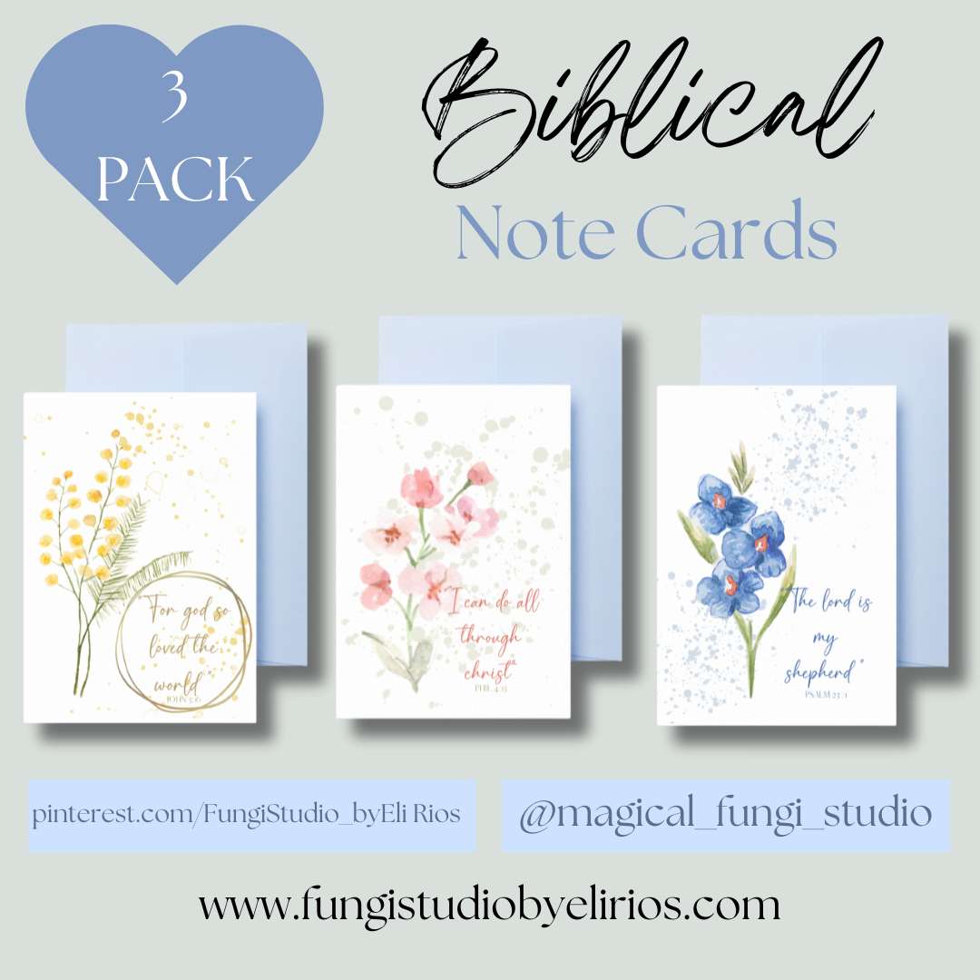 Biblical Note Cards