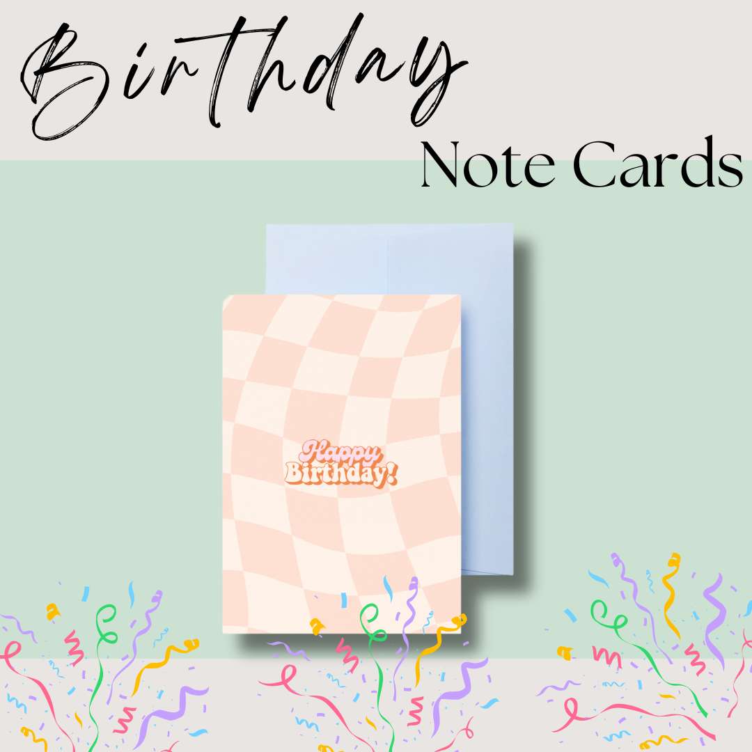 Birthday  Bundle Note Cards | Sunglasses, Dog, Floral Bouquet, Retro