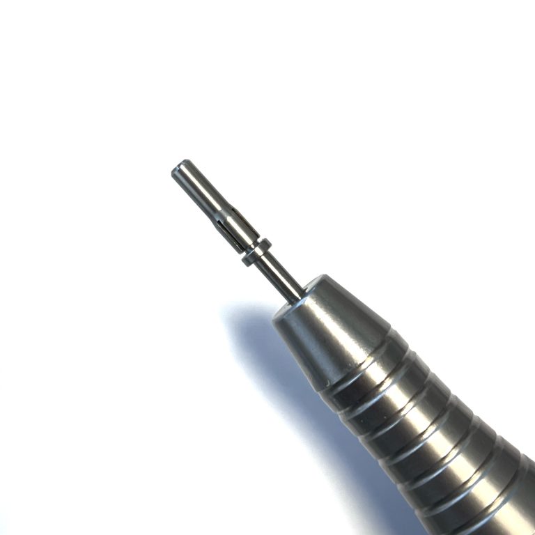 Nerūdijančio plieno antgalis būgnelis “Easy Off Mandrel”, 3 mm