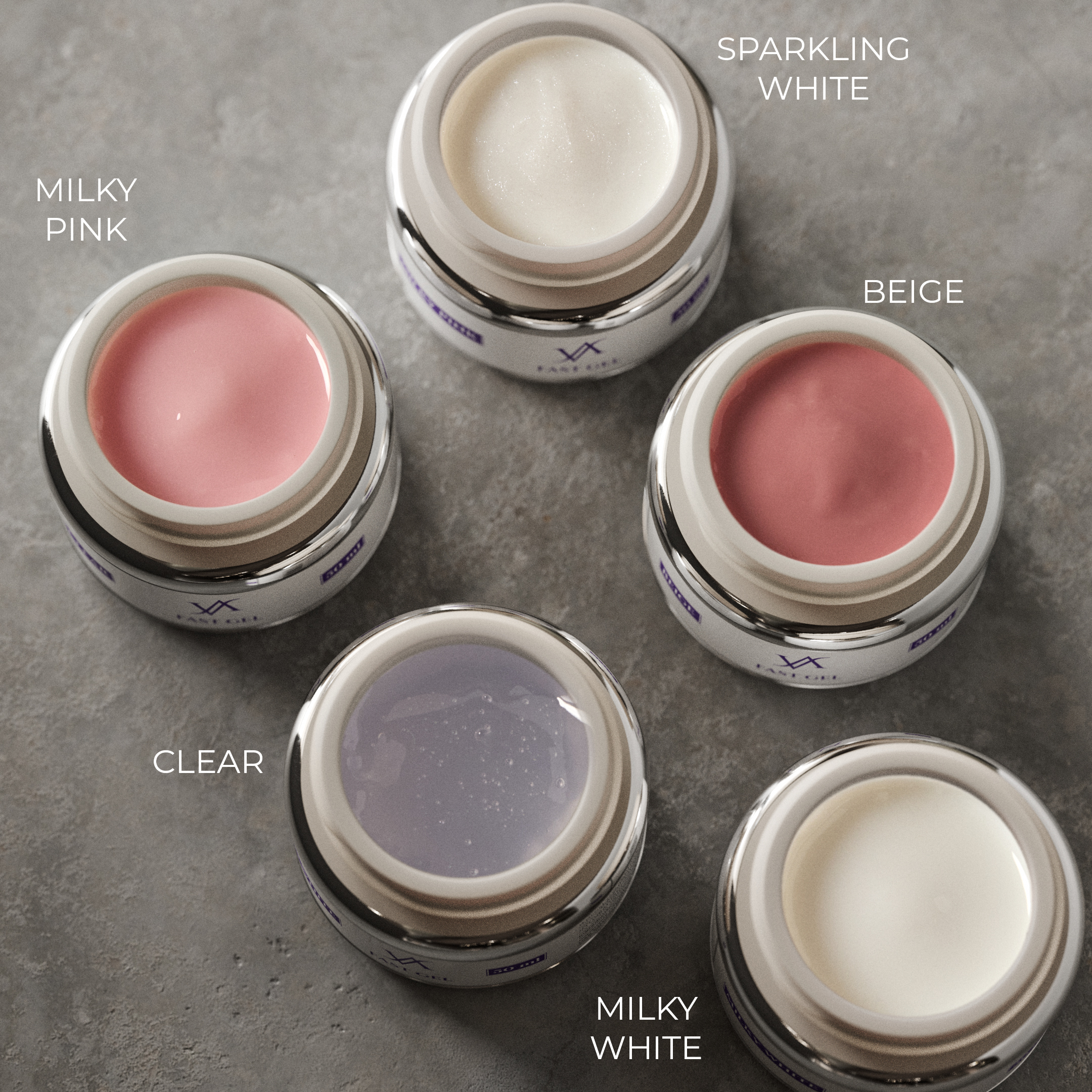 FAST GEL MILKY PINK 50ml