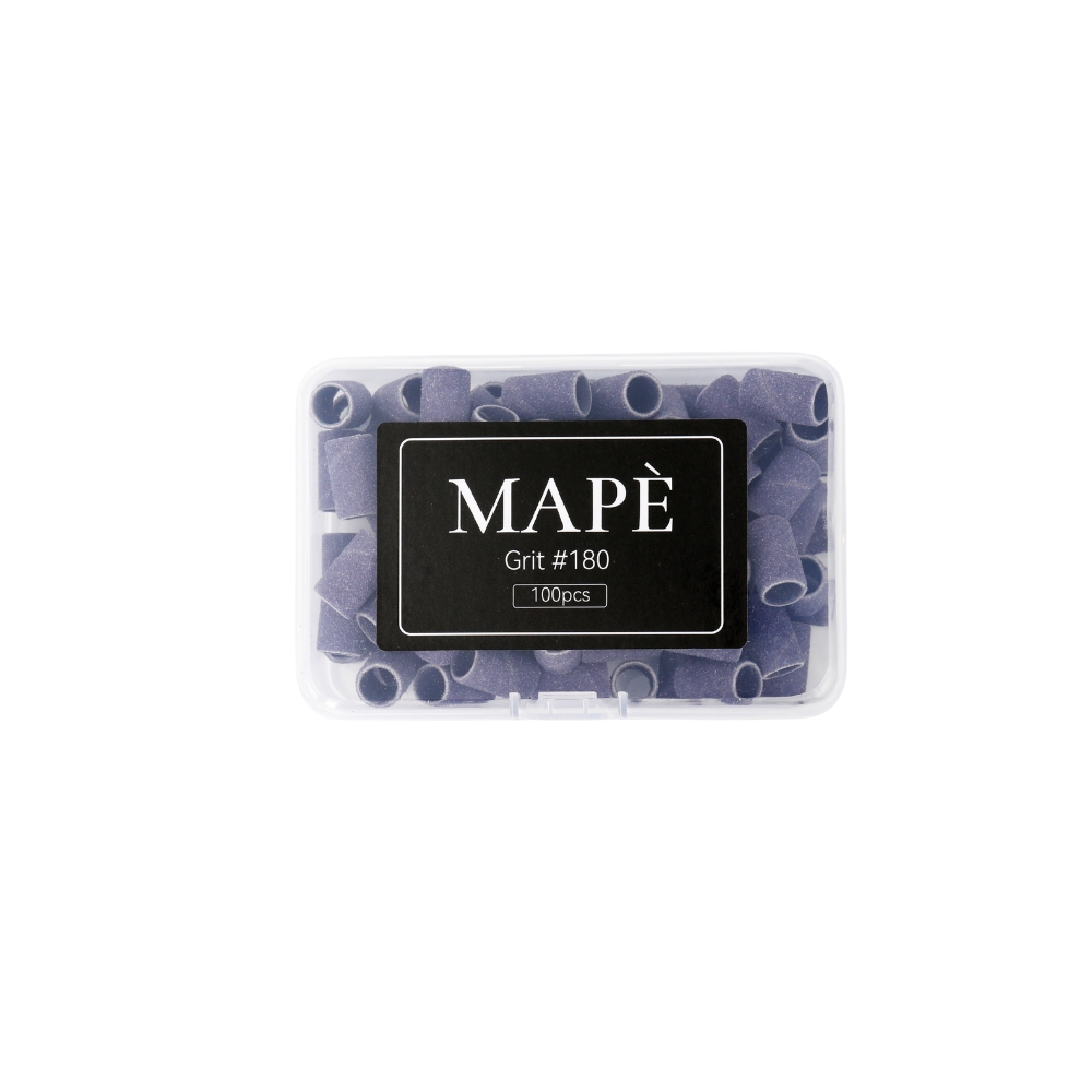 MAPE  vienkartiniai šlifavimo antgaliai “Būgneliai” 6mm 100vnt., 150, 180, 240 gritų