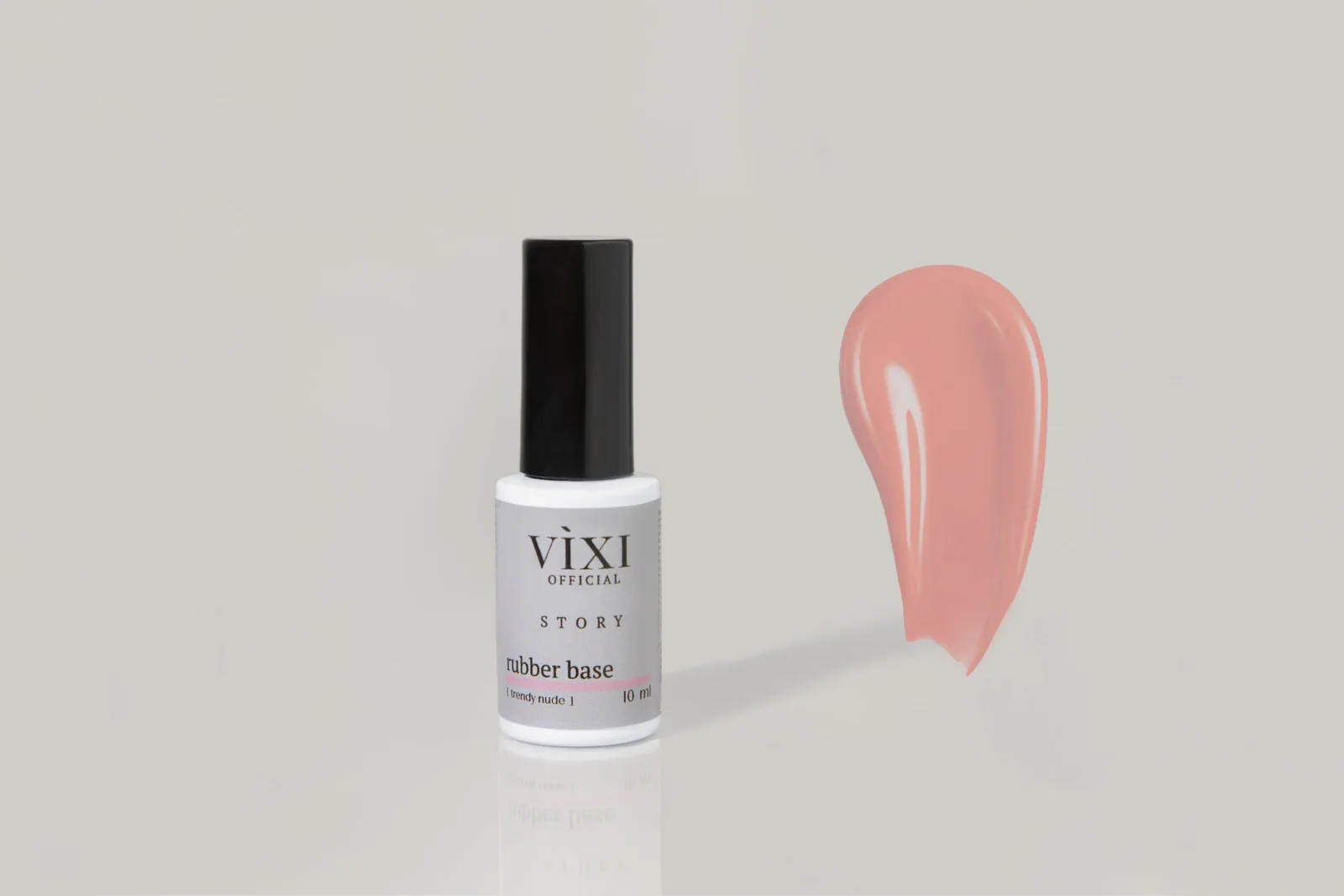 RUBBER BAZĖ GELINIAM LAKAVIMUI – TRENDY NUDE (NATŪRALI KŪNO)