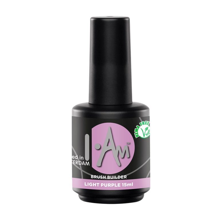 I.Am Brush Builder – gelis buteliuke, LIGHT PURPLE, 15ml.