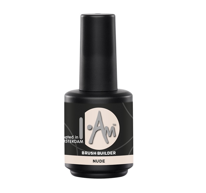 I.Am Brush Builder – gelis buteliuke, NUDE, 15ml.