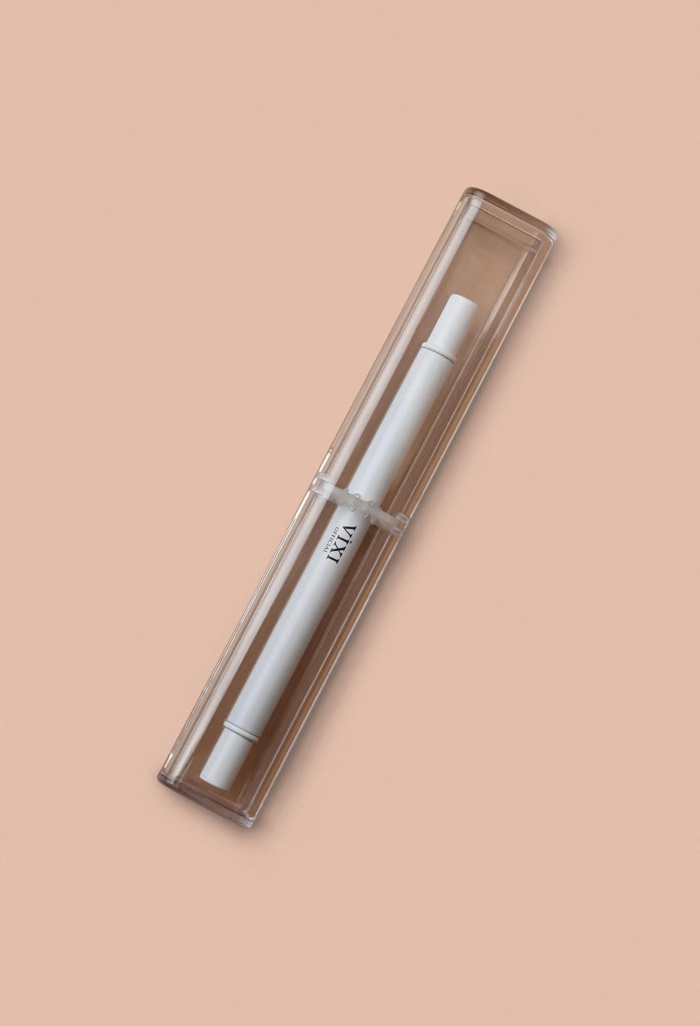 Dvipusis teptukas 2/1 Baltas plonas teptukas 12mm / 12:6 mm