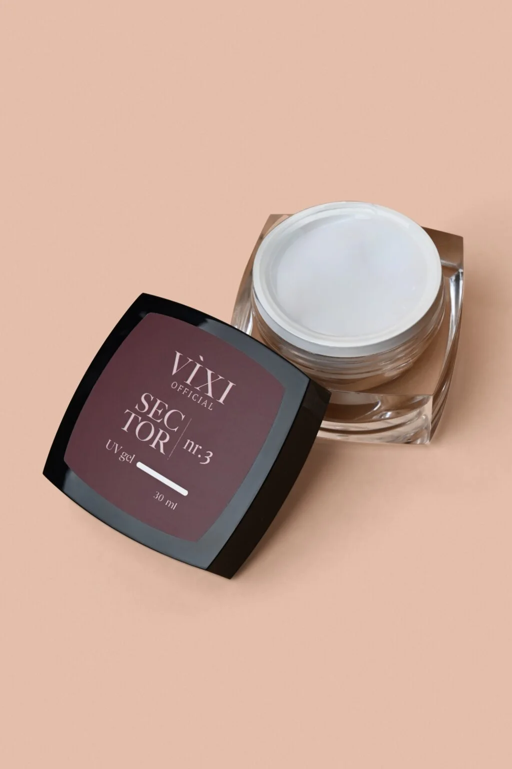 SECTOR GEL NR ( MILKY) tobulas gelis dirbant su VF