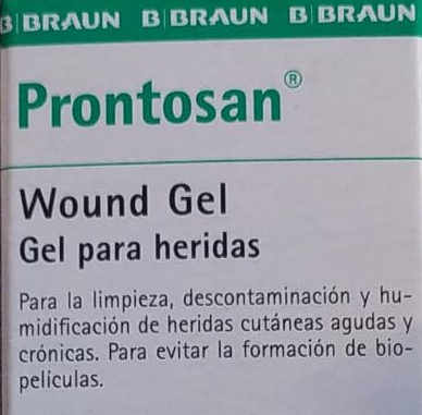 (5 pzas) Prontosan Wound Gel para Heridas