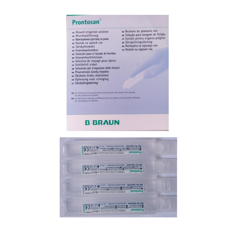 (24 pzas) Pontosan Solución Ampolla para Heridas