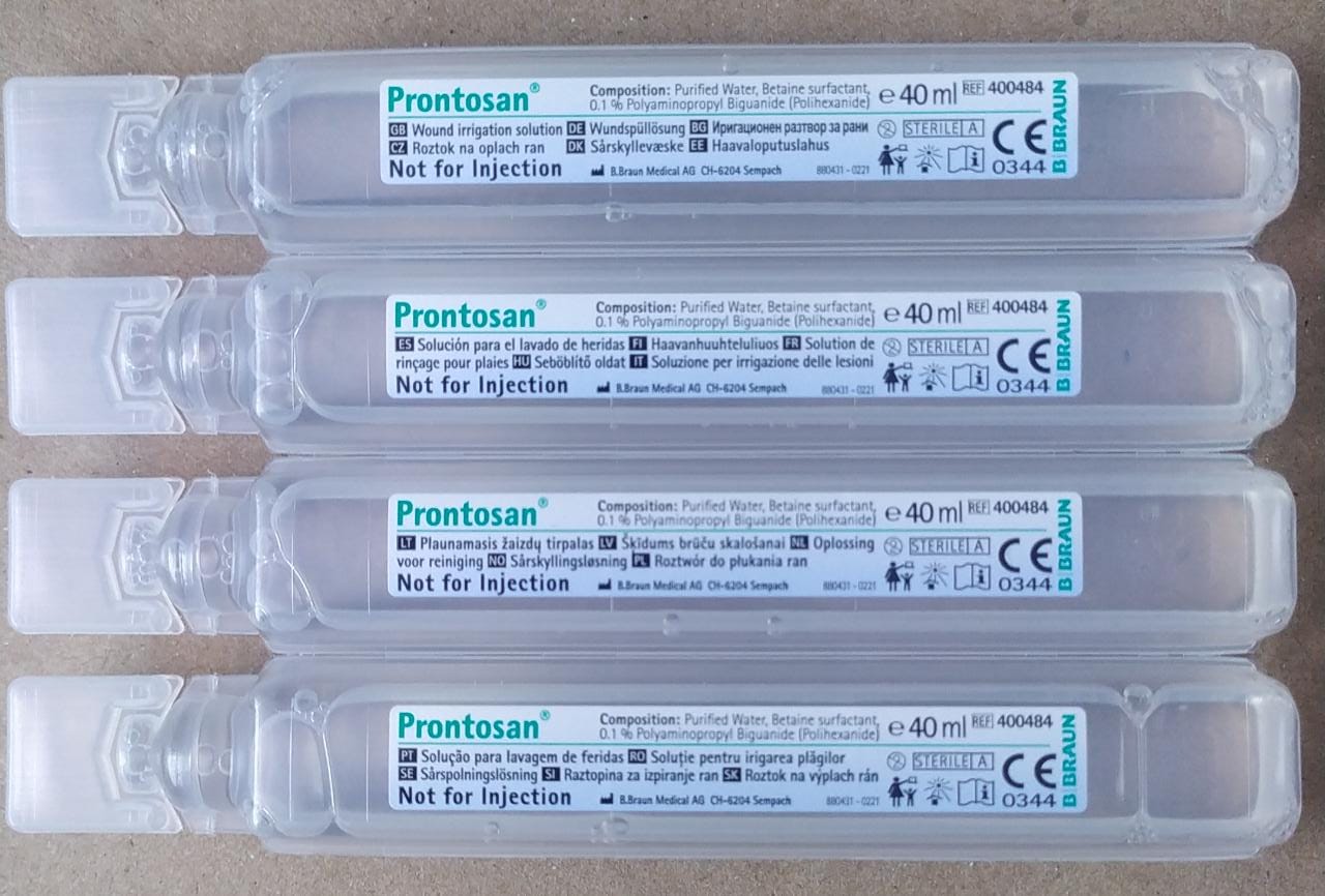 (24 pzas) Pontosan Solución Ampolla para Heridas