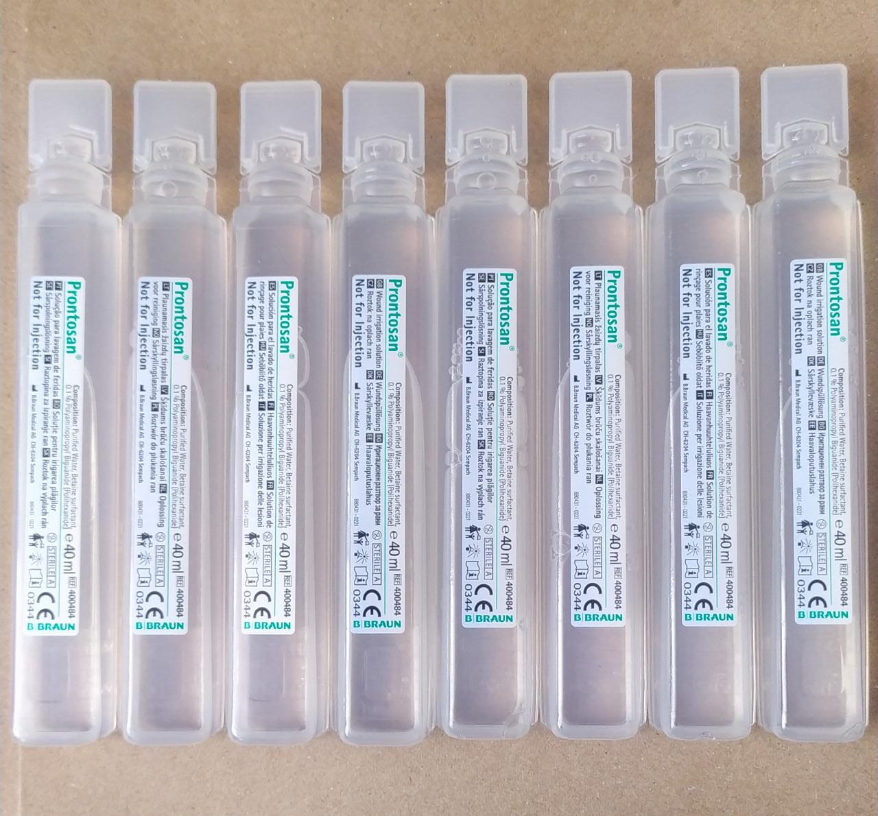 (24 pzas) Pontosan Solución Ampolla para Heridas