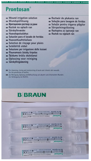 (24 pzas) Pontosan Solución Ampolla para Heridas