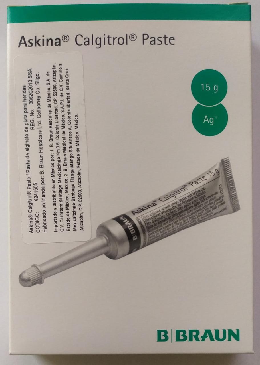 (3 Pzas) Askina Calgitrol Paste 15 gr