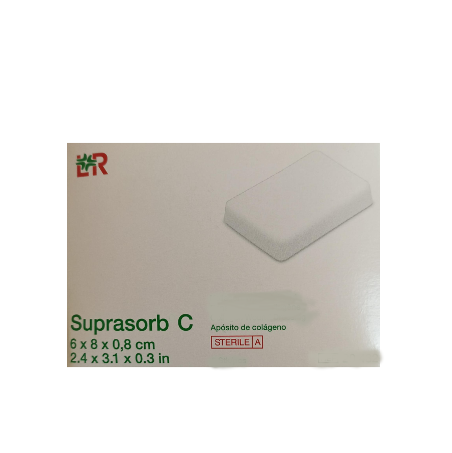 (1 pza) Suprasorb C 6X8 Apósito de Colágeno para Heridas