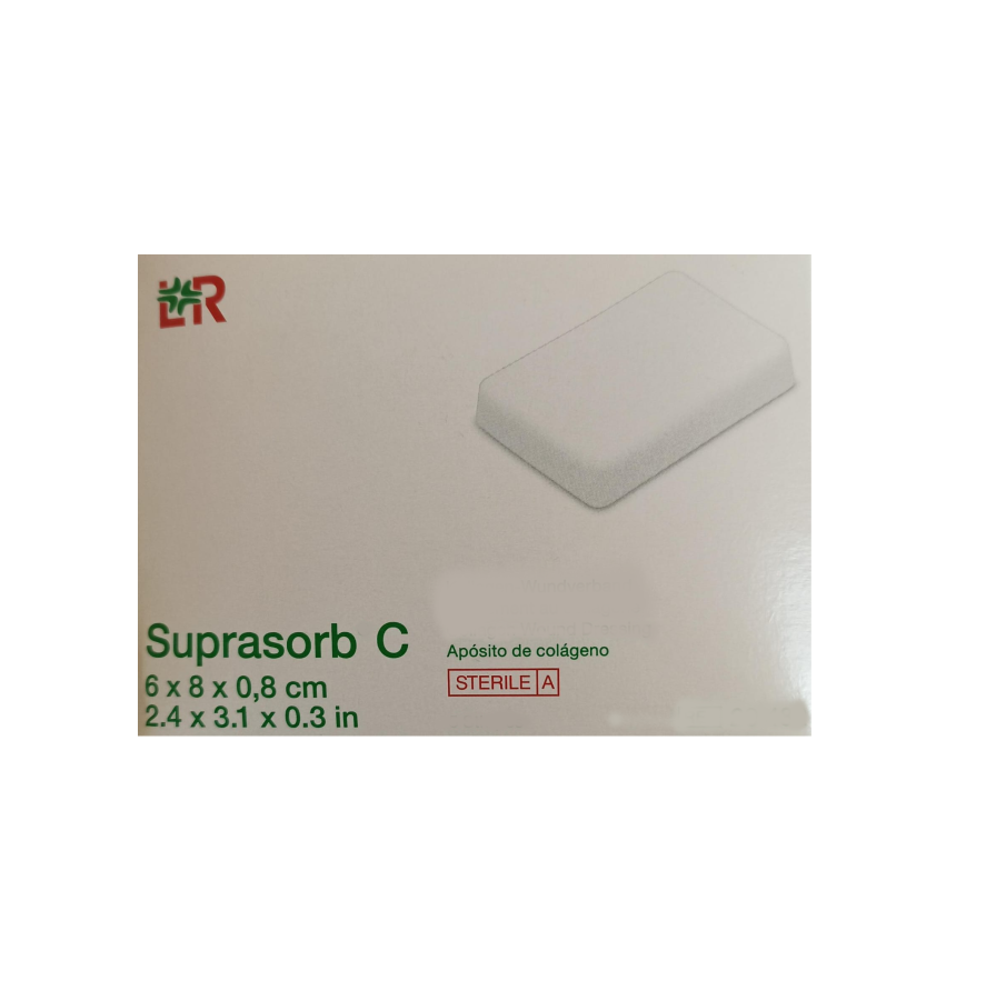 (1 pza) Suprasorb C 8x12 Apósito de Colágeno para Heridas