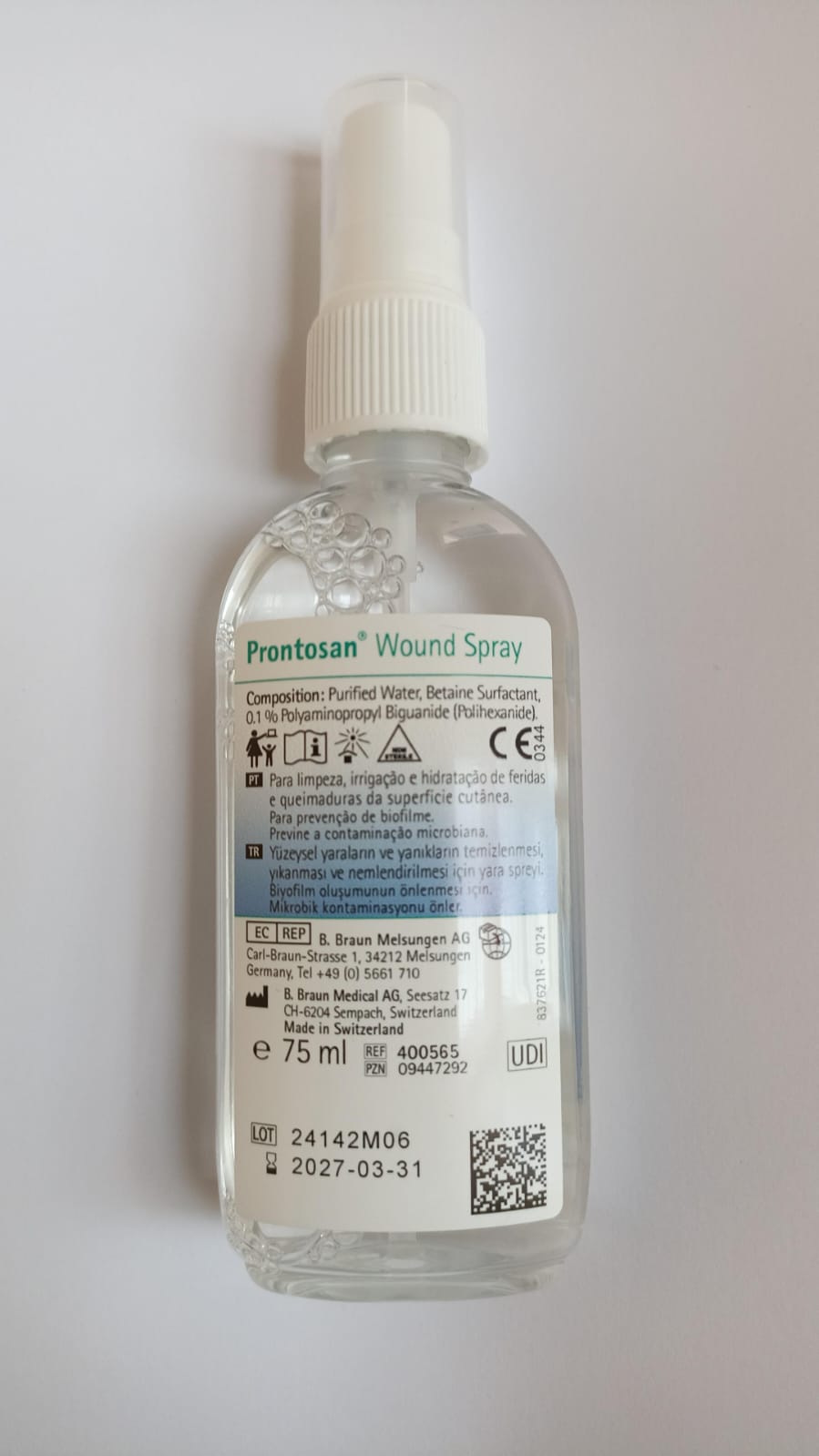 (2 pzas) Prontosan Spray para Heridas 75 ml