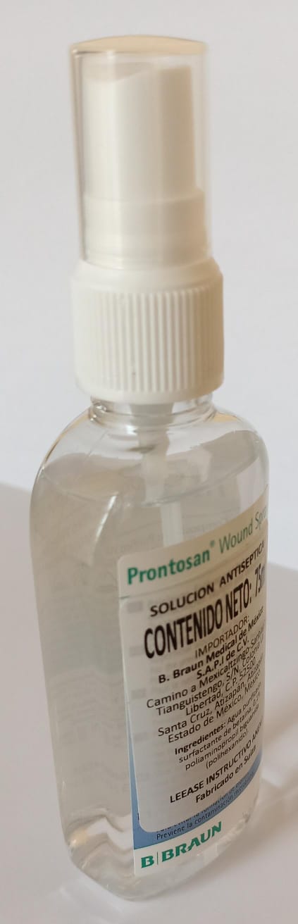 (5 pzas) Prontosan Solución Spray para Heridas 75 ml