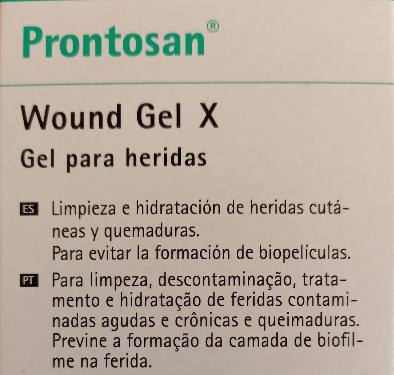 Prontosan Wound Gel X 250 gr (2 pzas)