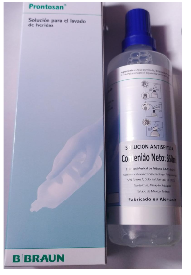 (10 pzas) Prontosan Solución 350 ml para Heridas