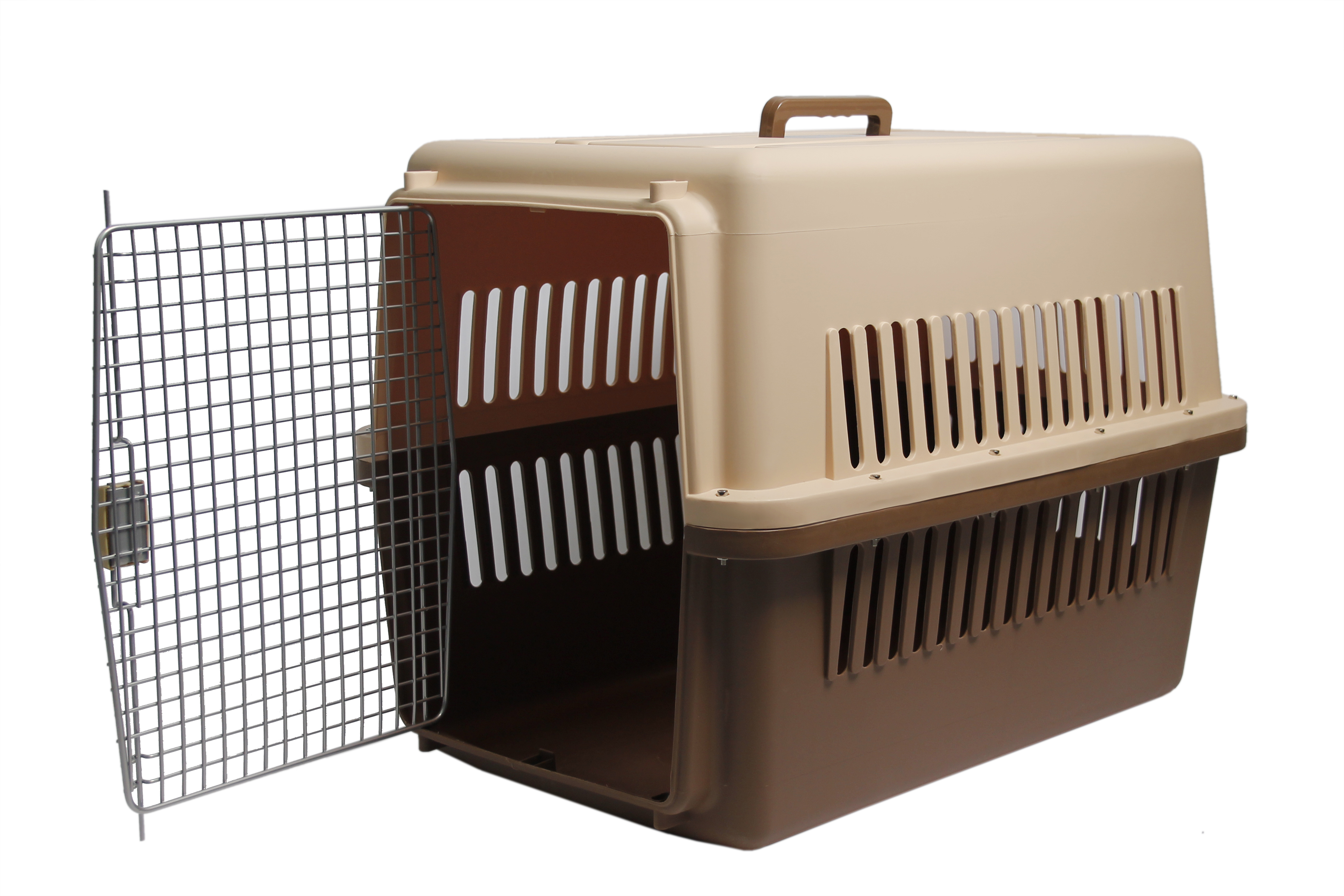 Pet Crate - 35.4” x 25” x 27” inches (LxWxH), IATA Airline Approved