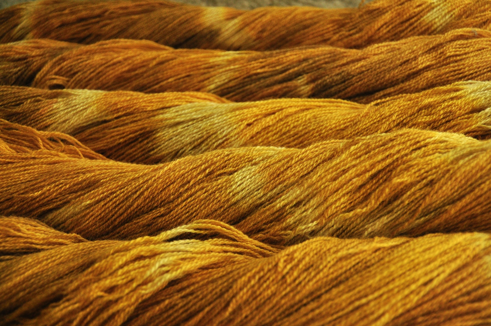 Plant dyed wool yarn mystery box