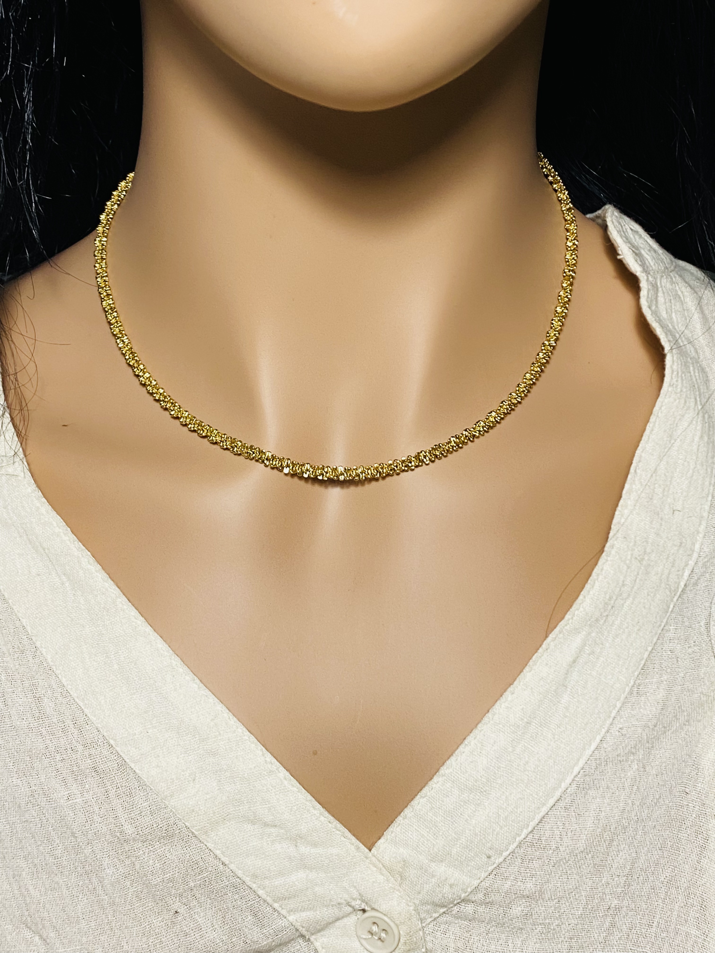 Collier rale cou Jasmine en Acier inoxydable 