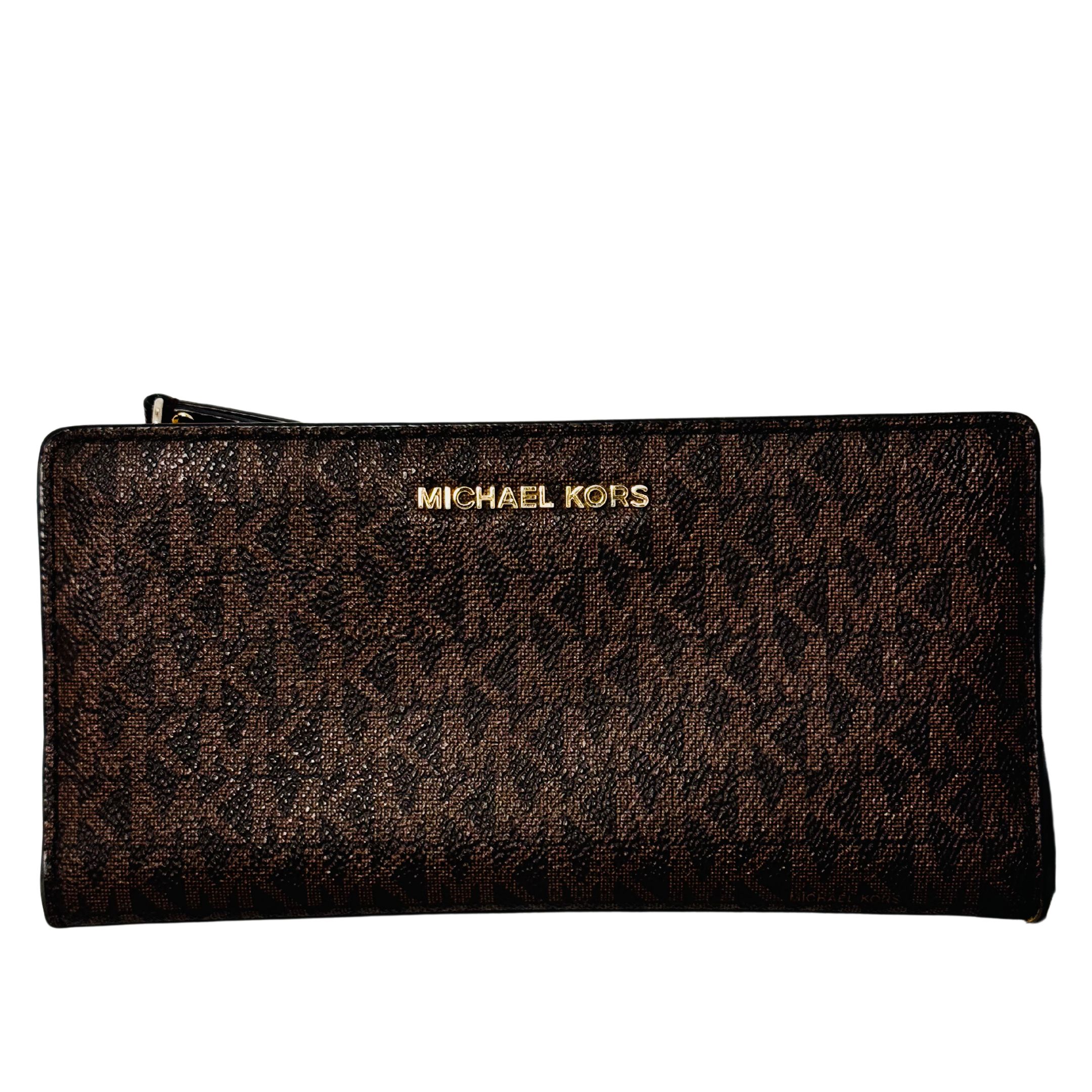 Portefeuille monogramme Michael Kors 