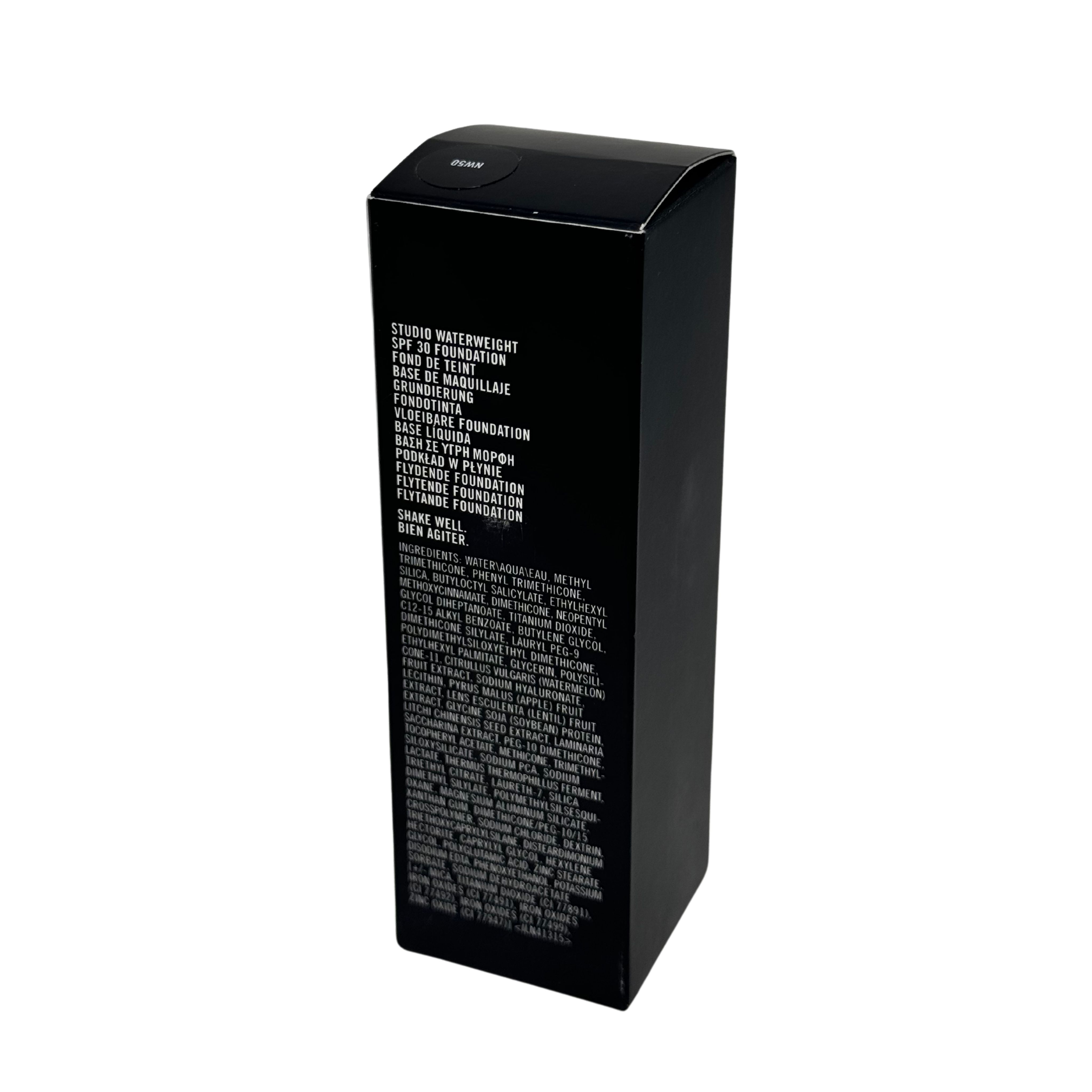 Fond de teint MAC Studio Waterweight SPF 30 NW50