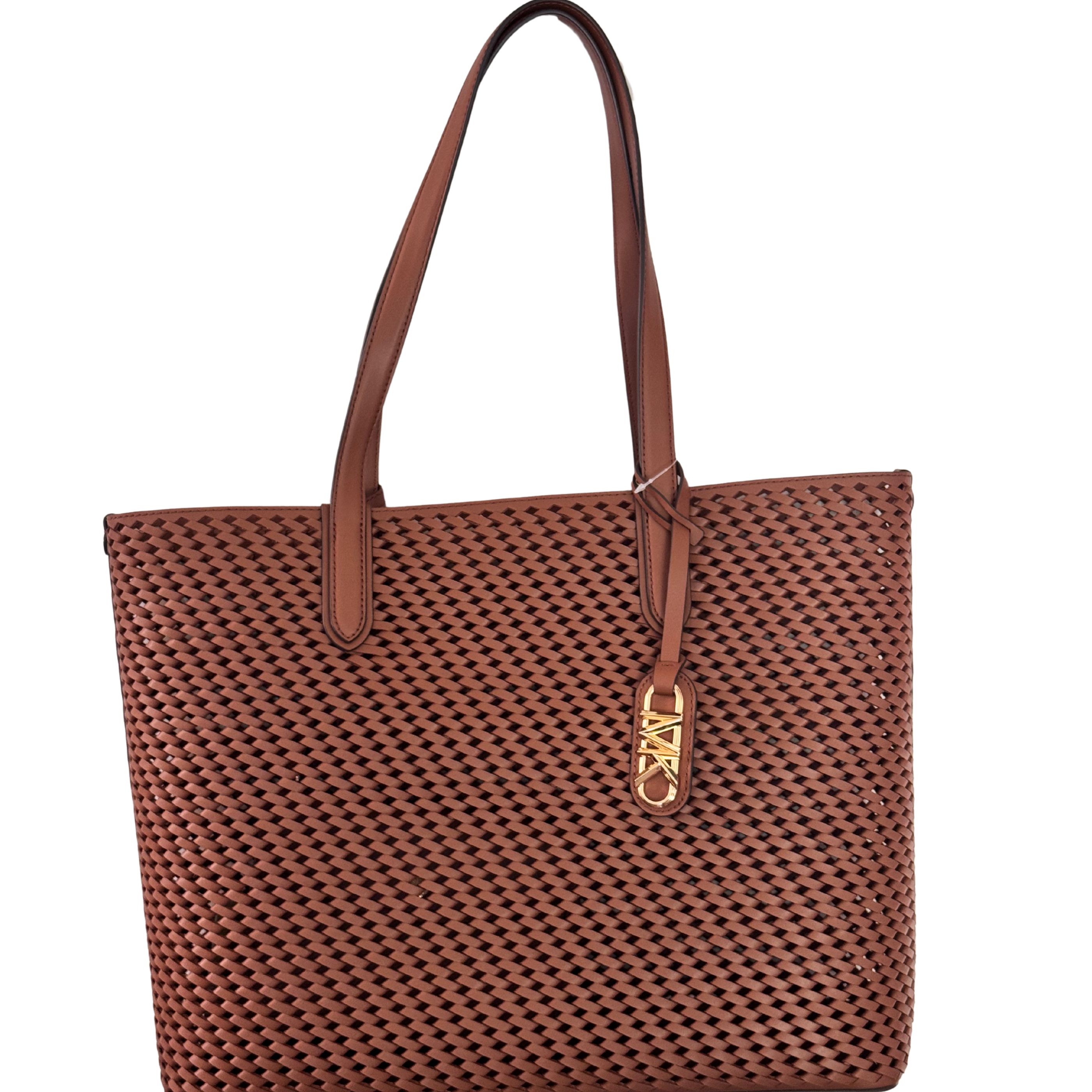 Sac à main Michael Kors en cuir tressé