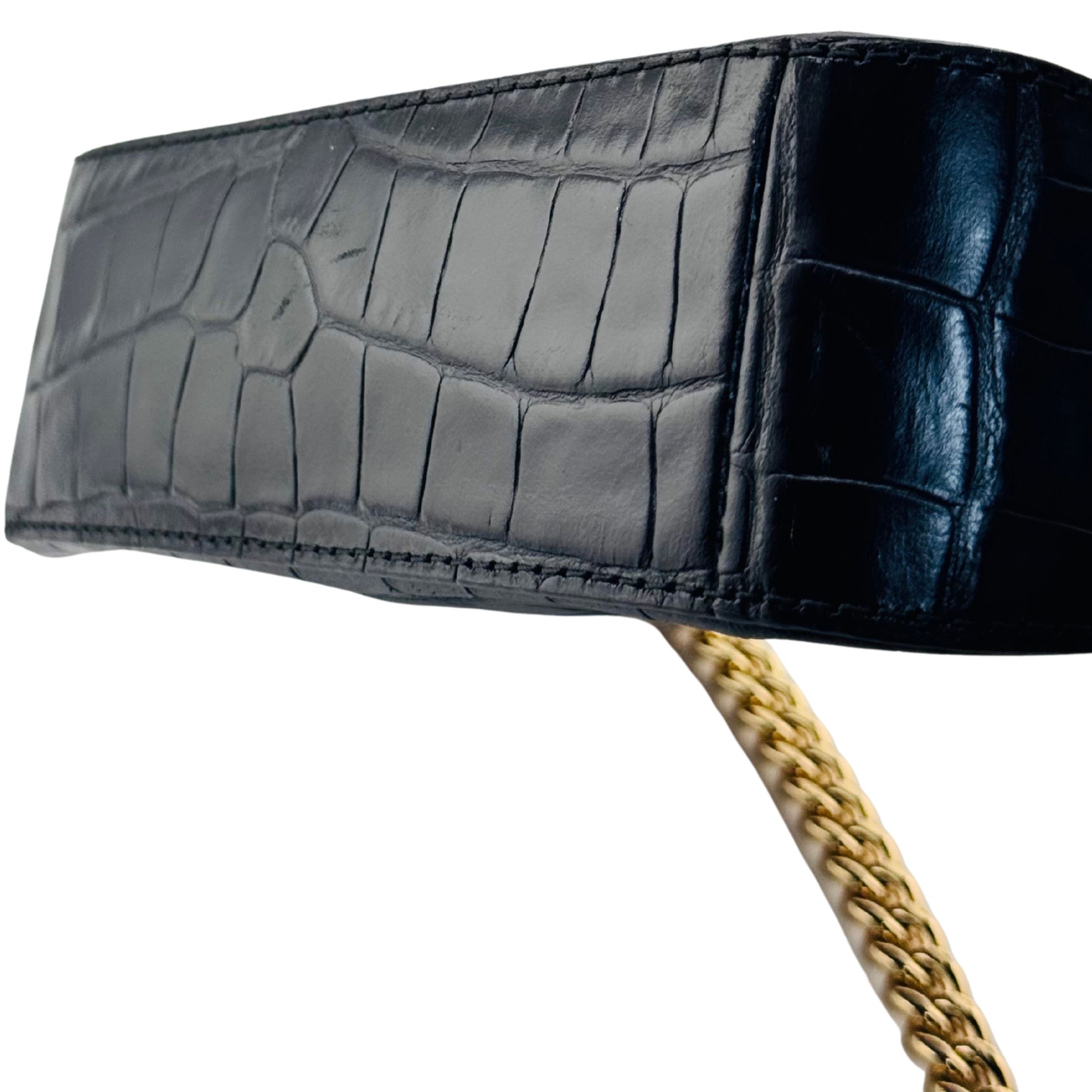 Sac à main Michael Kors  cuir effet peau de crocodile 