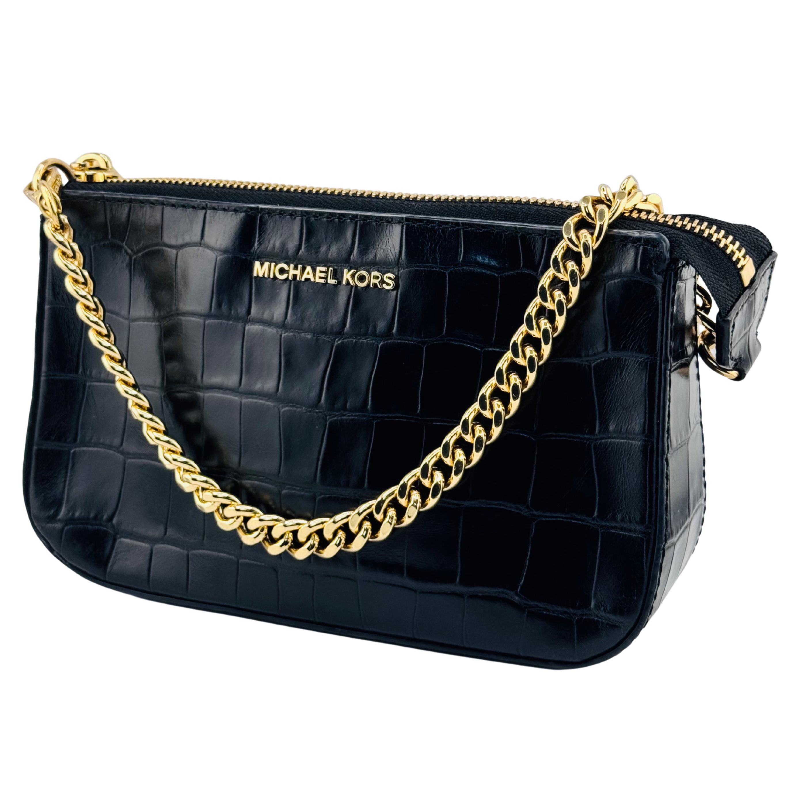 Sac à main Michael Kors  cuir effet peau de crocodile 