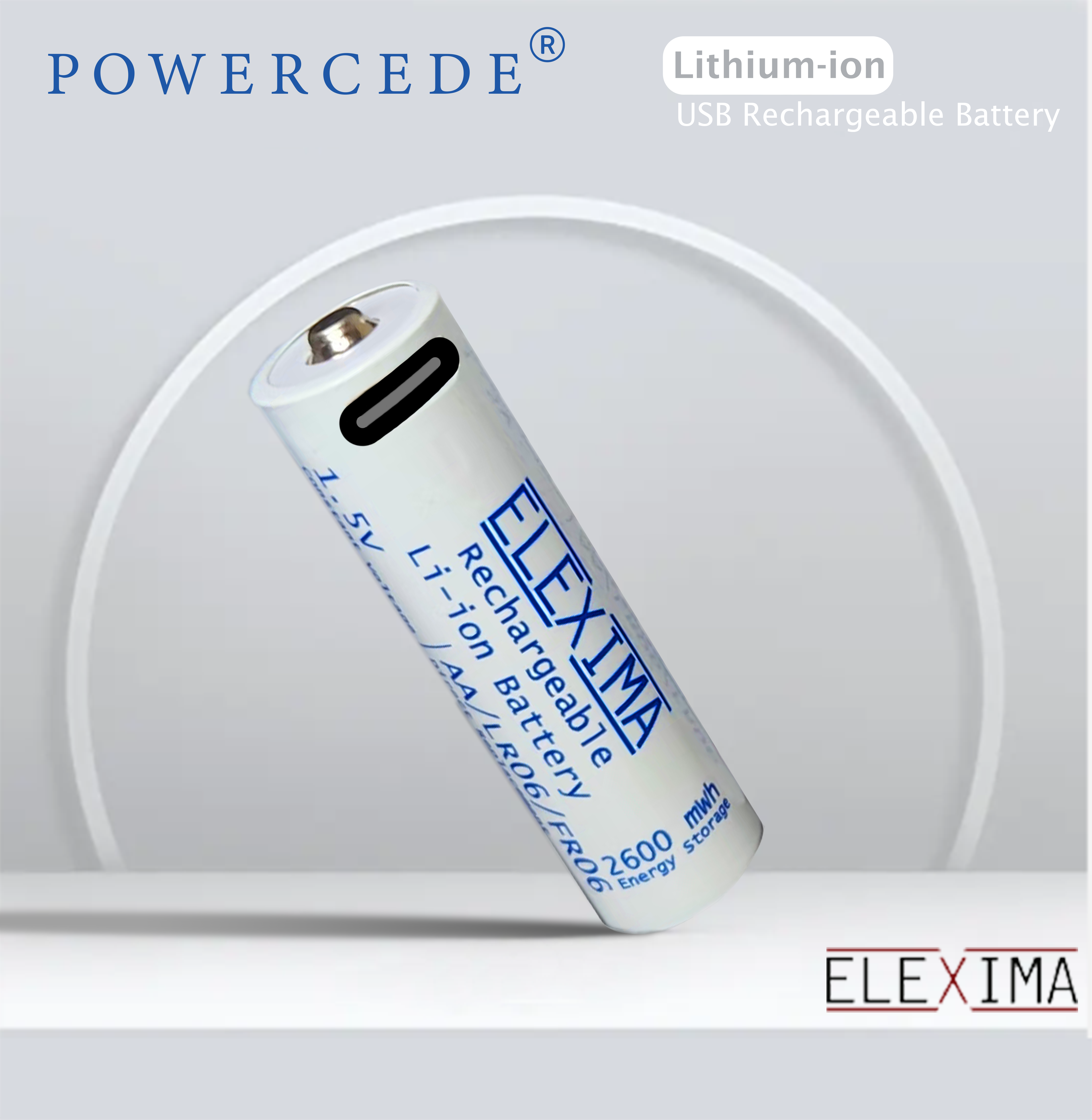Elexima POWERCEDE rechargeable cells
