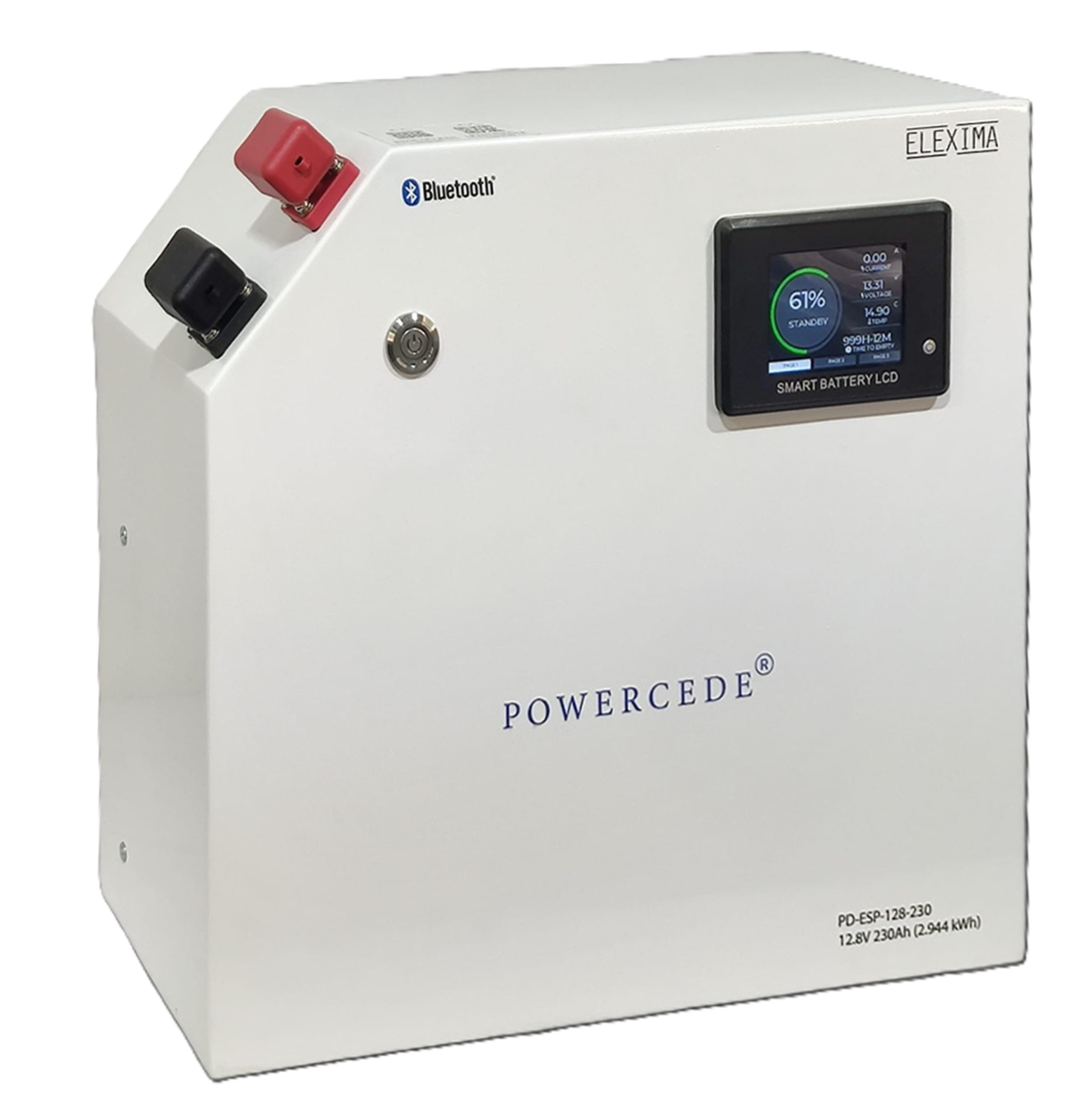 ELEXIMA POWERCEDE 12.8V 230Ah 2.944kWh Lithium Battery (LiFePO4)