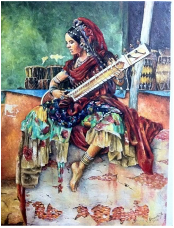 The Woman with the Sitar