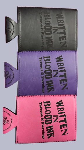 12 oz Slim Can Coozie "Skate Boarding Ghost"