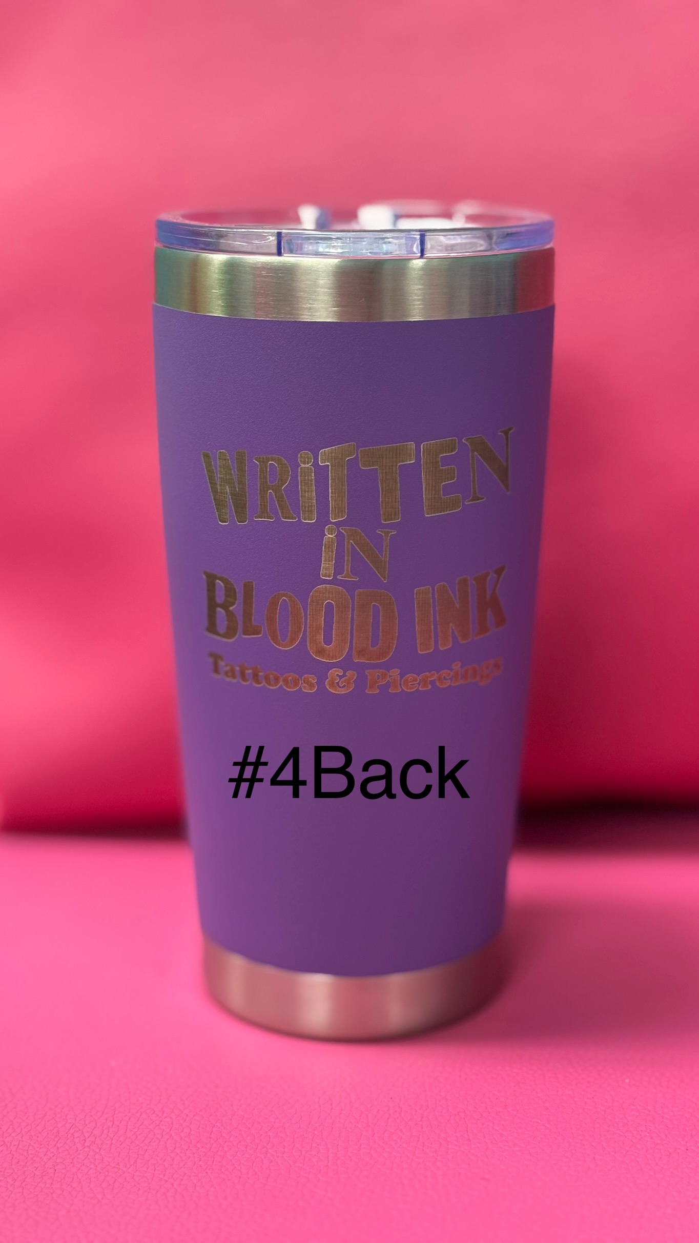 Laser Engraved Tumbler