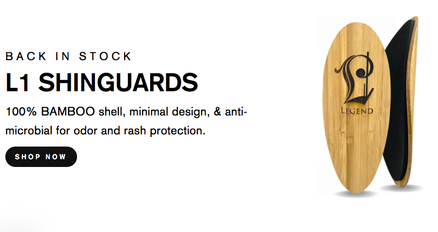 Bamboo Shinguards by LEGEND