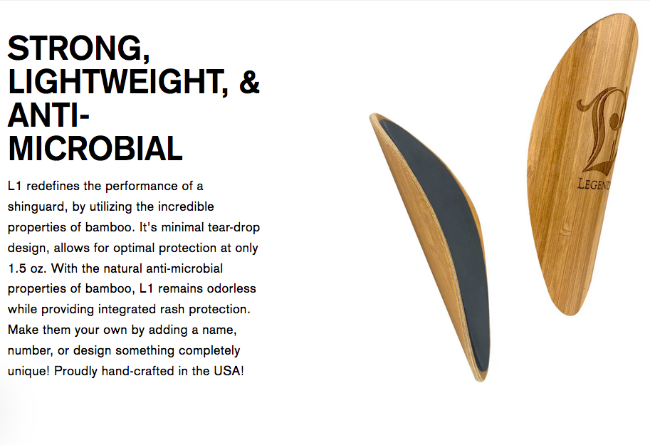 Bamboo Shinguards by LEGEND