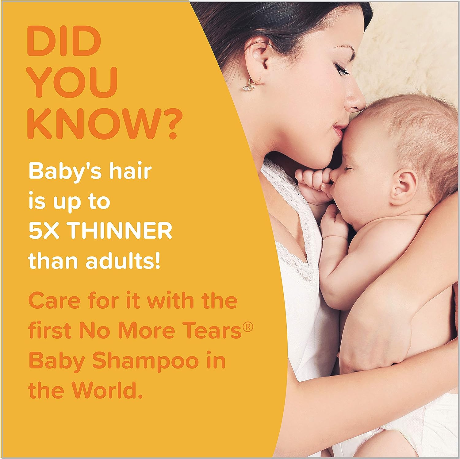Johnson's Baby Shampoo with Tear Free Formula, Hypoallergenic and Free of Parabens, Phthalates, Sulfates and Dyes, Convenient TSA-Compliant Travel-Size...