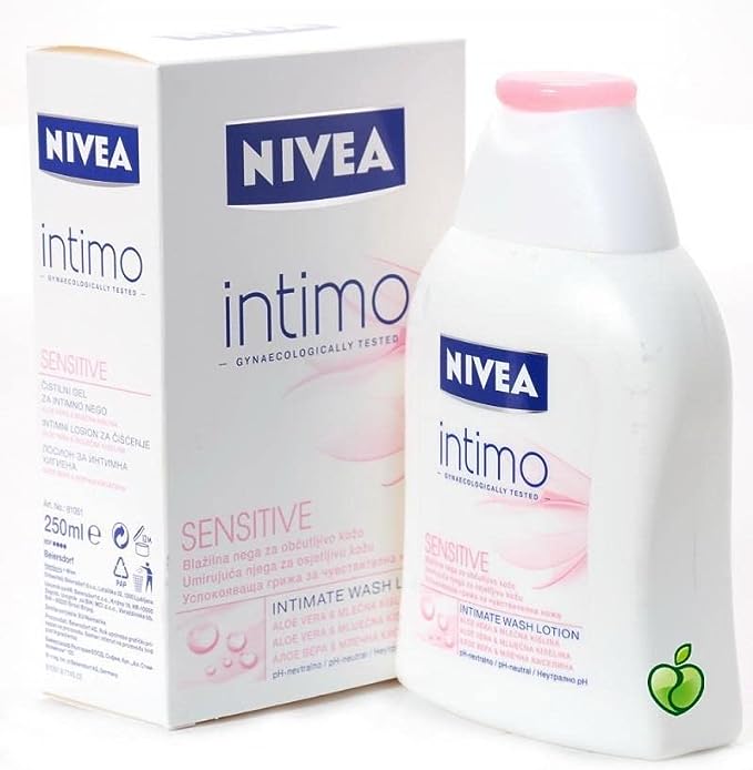 Nivea Intimo Sensitive Intimate Wash Lotion 250 ml / 8.3 fl oz