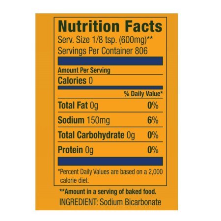 Arm & Hammer Pure Baking Soda 1 lb. Box (Pack of 5)
