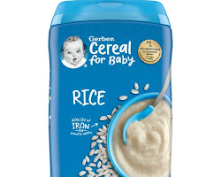 Gerber Baby Cereal 1st Foods, Rice, 16 Ounce (Pack of 6)